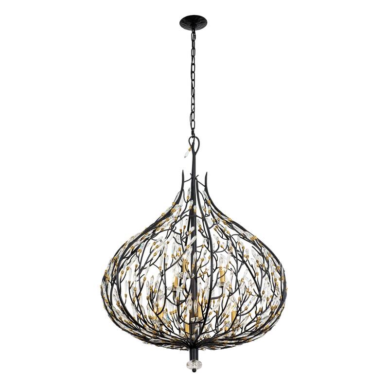Varaluz Bask Crystal Pendant Light