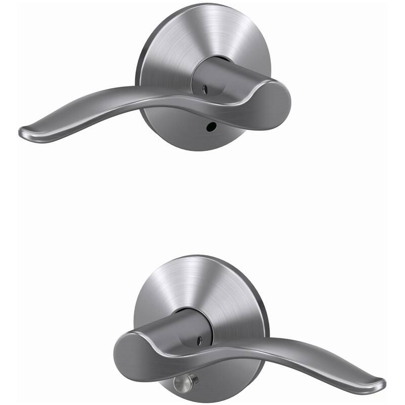Schlage Custom Pennant Passage or Privacy Door Lever Set with Kinsler