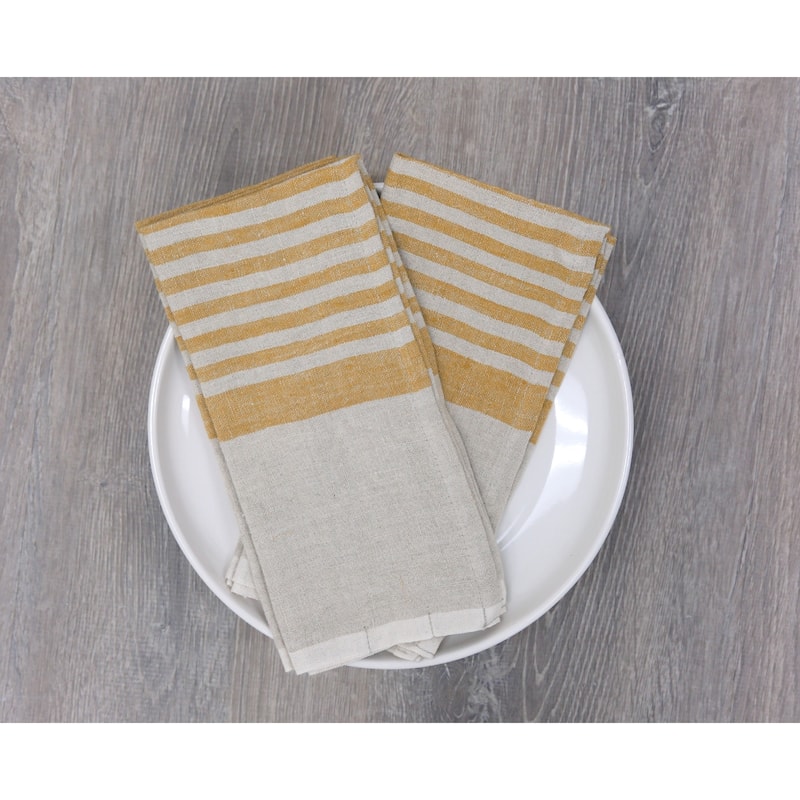 Caravan Brittany Tea Towels - Set of 2