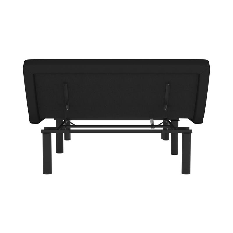 Anti-skid Upholstered Adjustable Bed Base with Wireless Remote
