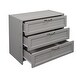 preview thumbnail 18 of 18, Modern Twin Size Low Loft Bed with Cabinets,Shelves and Slide For Bedroom,Kids