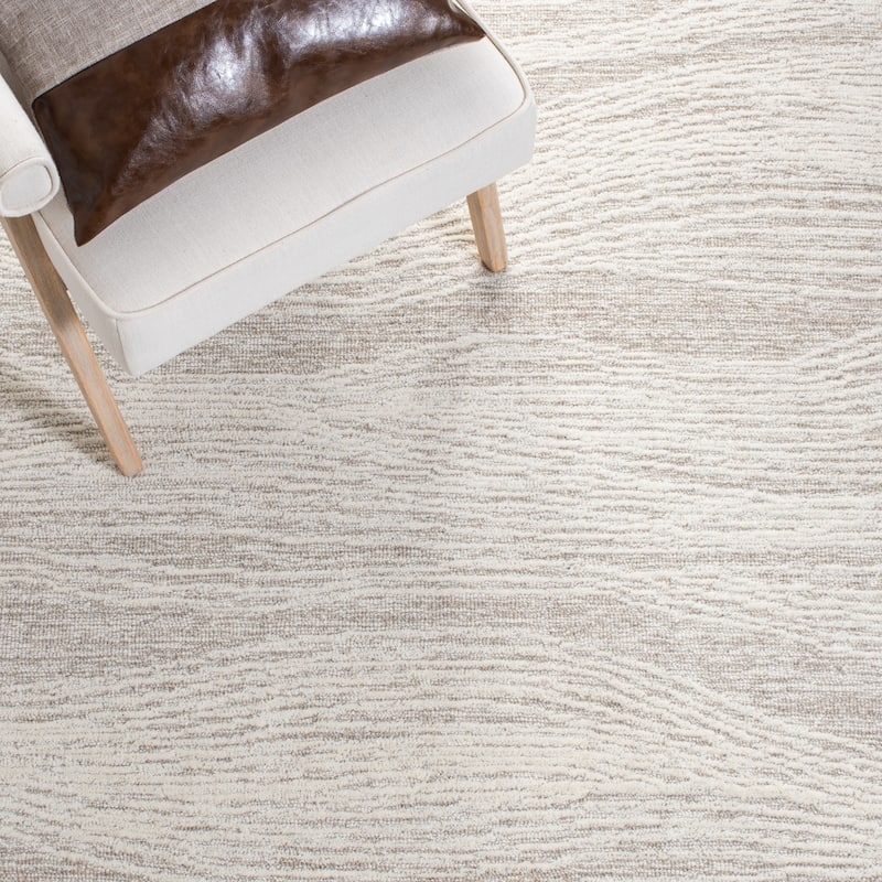 SAFAVIEH Handmade Metro Annarosa Modern Abstract Wool Rug