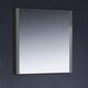 preview thumbnail 3 of 5, Fresca Torino 32" x 32" Framed Bathroom Mirror