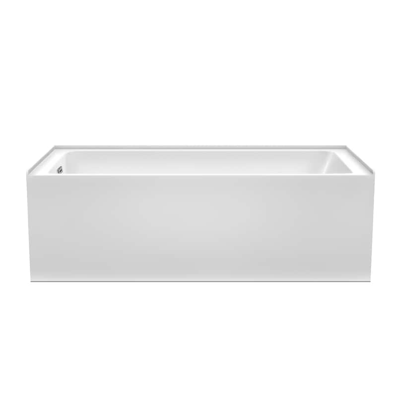 Grayley 66-Inch x 32-Inch Alcove Bathtub in White with Options