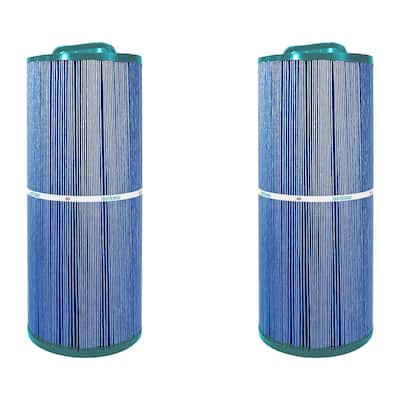 Hurricane 2 Pack HF5H502-01M Elite Aseptic Pool Spa Filter Cartridge Replacement - 2.8