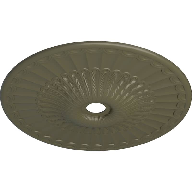 36 5/8"OD x 3 5/8"ID x 2 3/8"P Galveston Ceiling Medallion