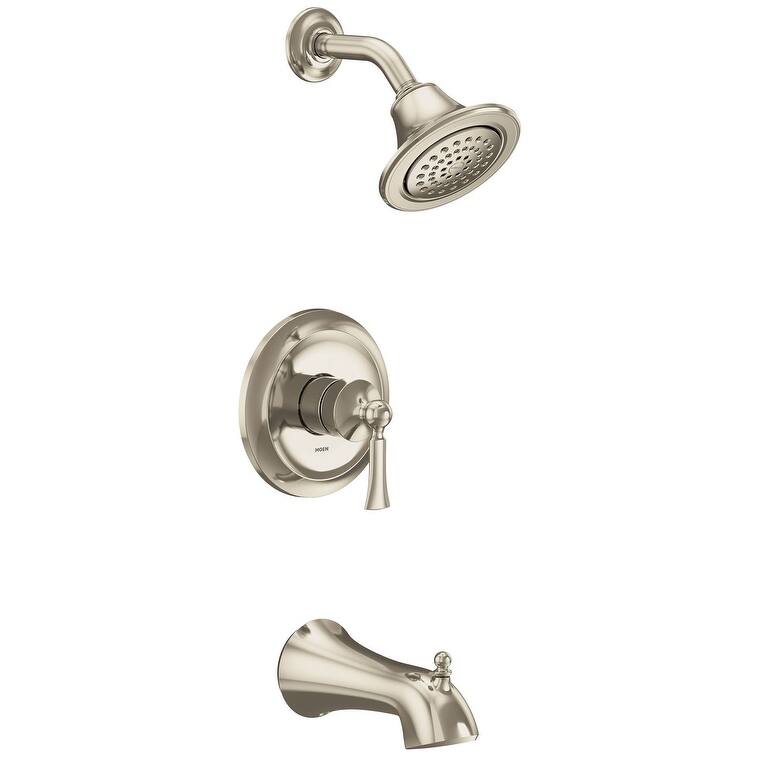 Moen Wynford Tub and Shower Trim Package with 1.75 GPM Single Function