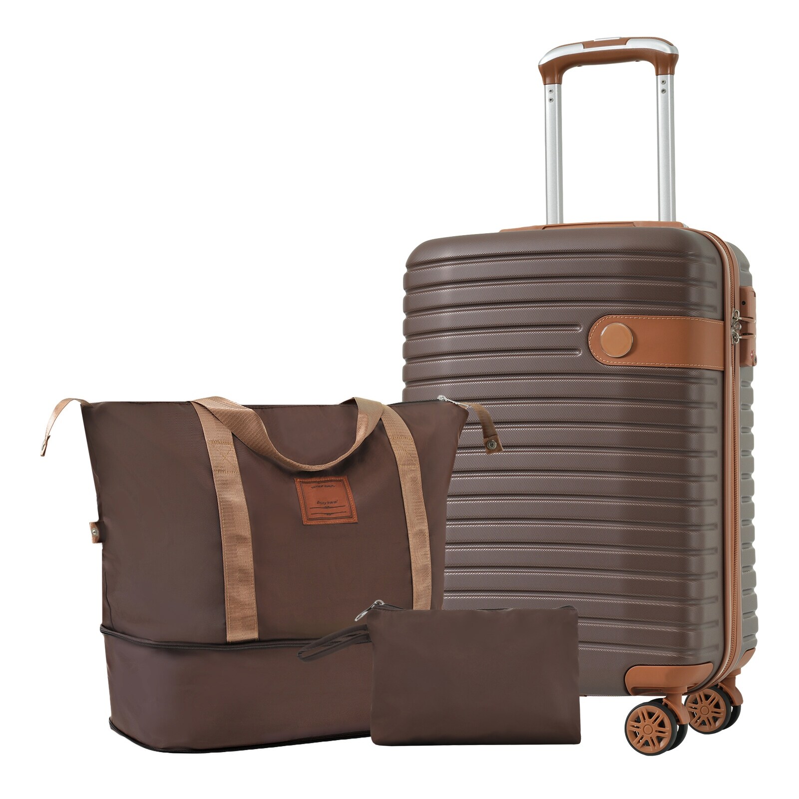3-Piece Carry-On Luggage Set (22x14x9) Airline-Approved