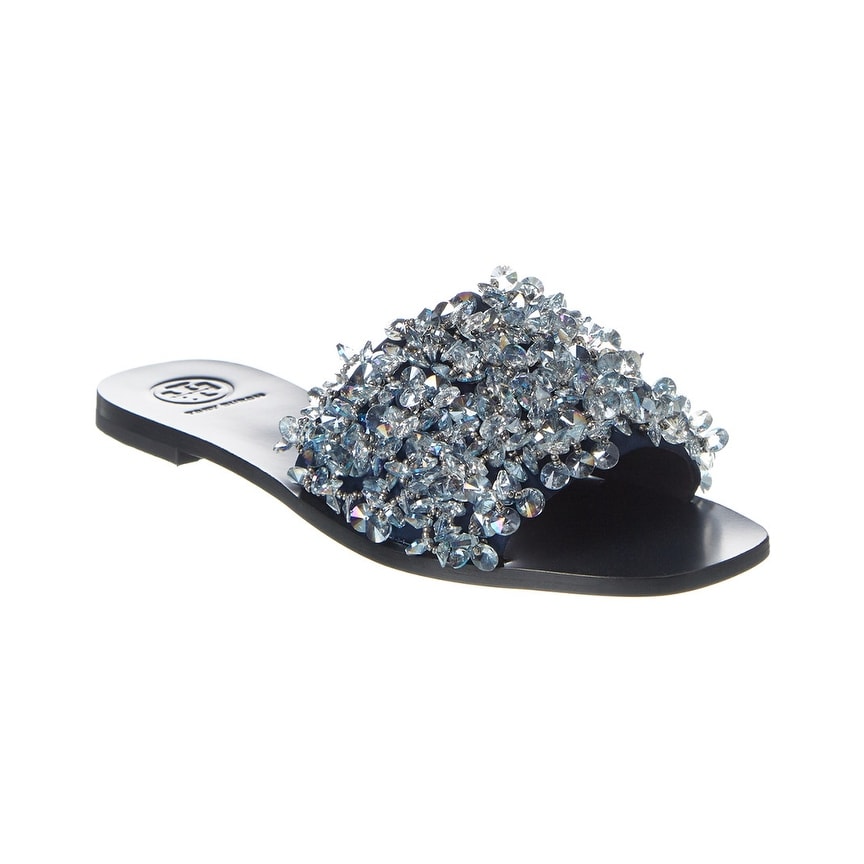 tory burch logan embellished sandal
