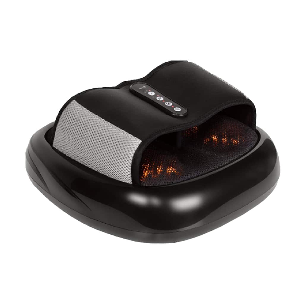 Heated Foot Massager - Black - 12.99" W x 14.17" D x 6.3" H