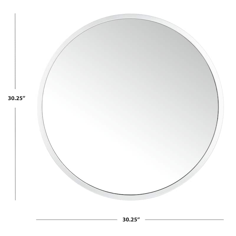 SAFAVIEH Whitley 30-inch Round Mirror - 30" W x 1.5" L x 30" H - 30Wx2Dx30H