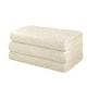 preview thumbnail 1 of 6, CTT Arsenal %100 Turkish Cotton Jumbo Bath Sheet Set of 3 30" x 60" - Ivory