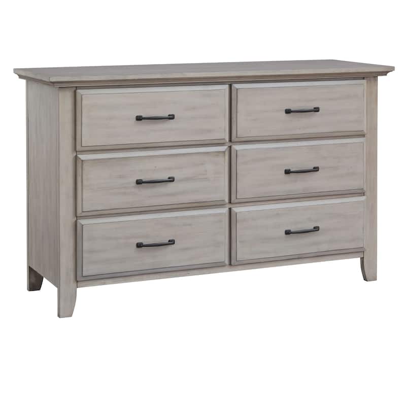 Soho Baby Chandler 6 Drawer Dresser - Stone Wash