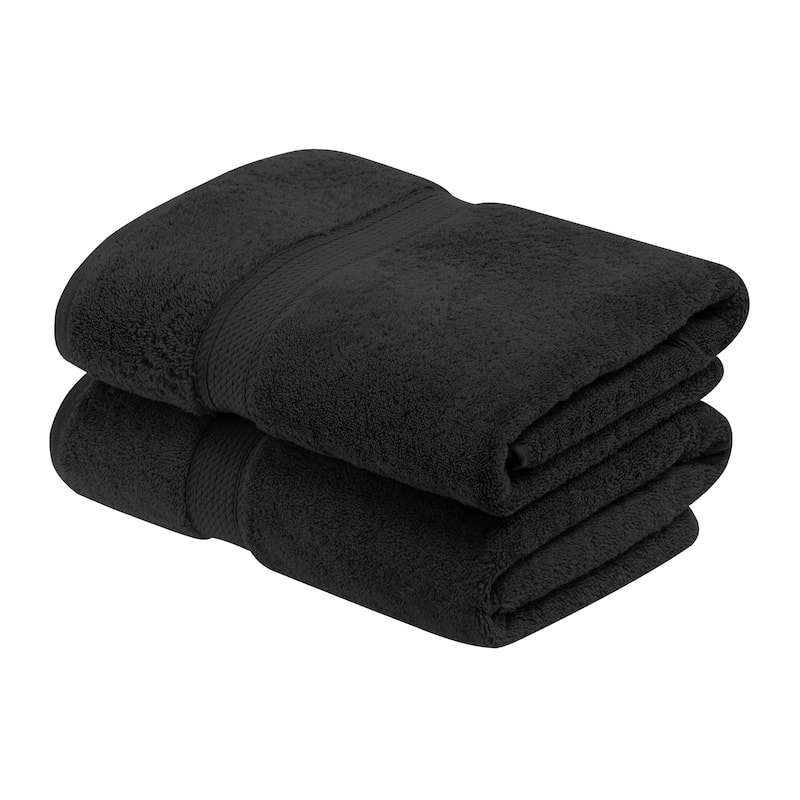 Superior Egyptian Cotton Pile Heavyweight Bath Towel Set of 2