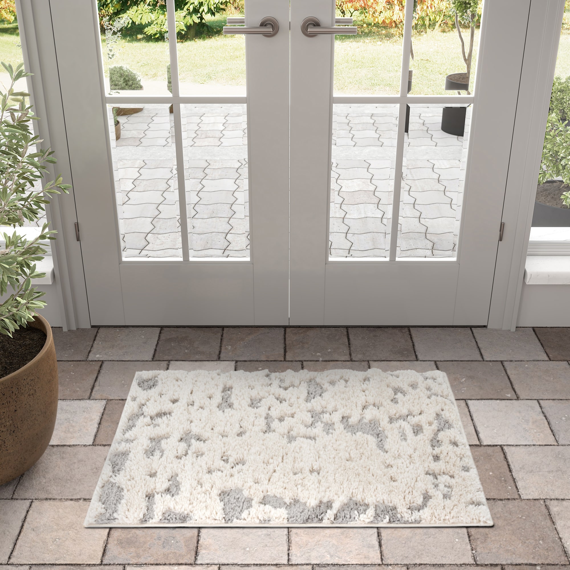 Artistic Shag Abstract Indoor Area Rug