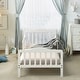 preview thumbnail 4 of 44, Costway Kids Toddler Wood Bed Bedroom Furniture w/ Guardrails - See Details