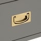 preview thumbnail 17 of 22, Kedric 6-Drawer Gold Accent Dresser by iNSPIRE Q Bold