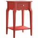 preview thumbnail 4 of 25, Daniella 1-Drawer Wood Storage Accent End Table by iNSPIRE Q Bold