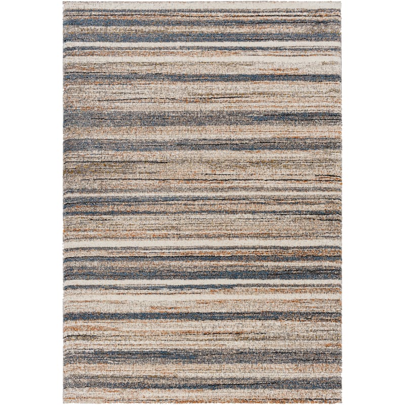 Artistic Weavers Kelebek Modern Striped Plush Area Rug