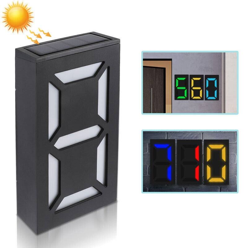 Solar LED Address Sign Light