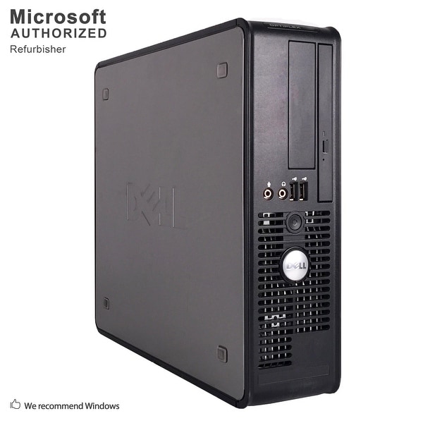 Dell OptiPlex 760 Desktop Computer SFF Intel Core 2 Duo E6550 2.33G 4GB DDR2 160G Windows 10 Home 1 Year Warranty (Refurbished)