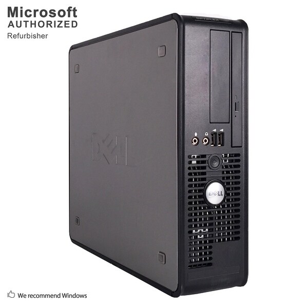 Dell OptiPlex 760 Desktop Computer SFF Intel Core 2 Duo E8400 3.0G 4GB DDR2 160G Windows 10 Home 1 Year Warranty (Refurbished)