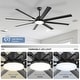 preview thumbnail 85 of 128, Sofucor 52/66/72/76/84Inch Large Ceiling Fan with Dimmable LED Light ,Remote&APP Control,8 Blades for Large Living Room,Porch
