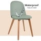 preview thumbnail 25 of 136, Modern Plastic and Wood Dining Chairs (Set of 2)