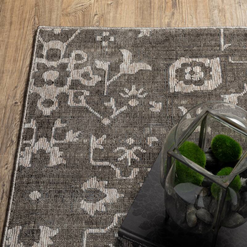 Style Haven Ingram Traditional Borderless Two-Tone Area Rug