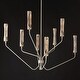 preview thumbnail 6 of 5, Maxim 16178 Regent 6 Light 40" Wide LED Abstract Chandelier