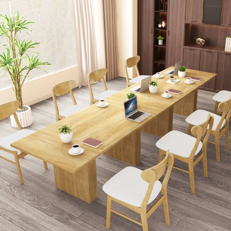 78-inch Wooden Rectangular Dining Table
