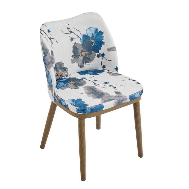 Christopher Knight Home - Odessa Solid Wood Upholstered Mid-Century Dining Chair
