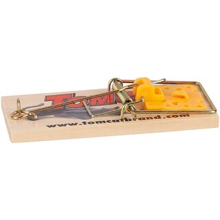 Shop Tomcat 0373312 Deluxe Wooden Mouse Trap With Plastic Bait