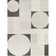 preview thumbnail 2 of 3, Hayley Modern Geometric Area Rug