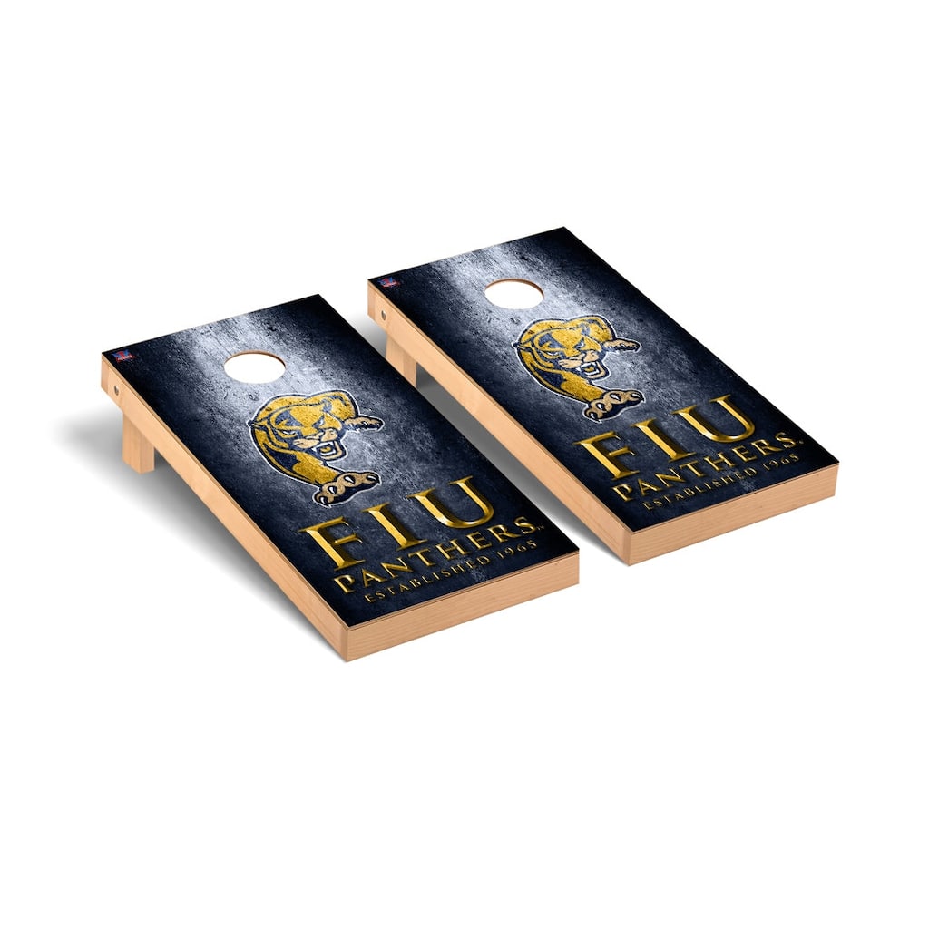 Florida International FIU Panthers Museum Cornhole Board Set