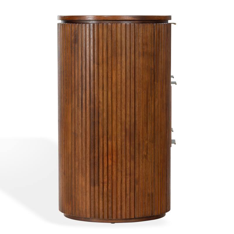 SAFAVIEH Couture Rikki Fluted 6-Drawer Wood Dresser