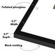 preview thumbnail 3 of 3, Americanflat Picture Frame with Oversized Mat - Plexiglass Cover