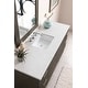 preview thumbnail 32 of 34, James Martin Vanities Metropolitan 60" Single Vanity, Silver Oak