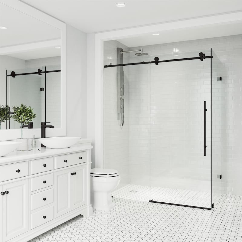 VIGO Elan E-Class Frameless Sliding Shower Enclosure