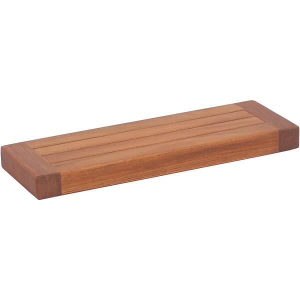 FloatingTeak Wood Knife Shelf FloatingTeak Wood Knife Shelf