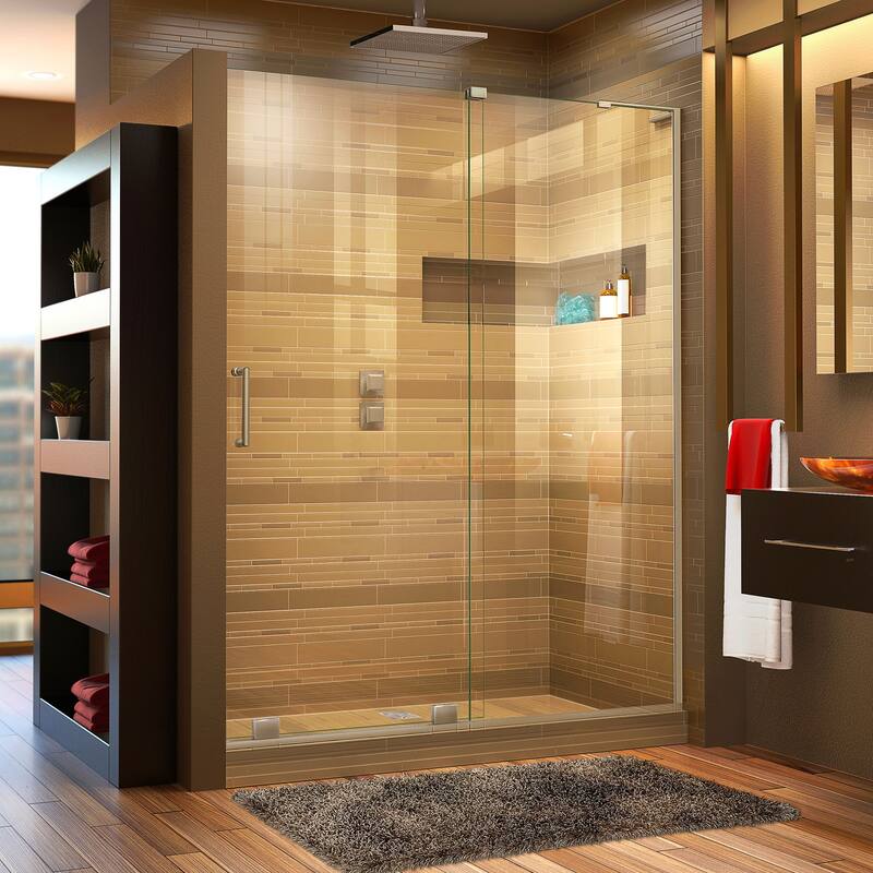 DreamLine Mirage-X 44 - 48 inch W x 71 inch H Frameless Sliding Shower Door