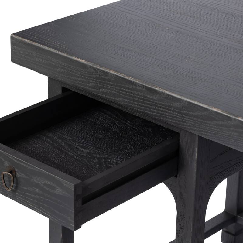 Sydney Desk-Aged Black Oak