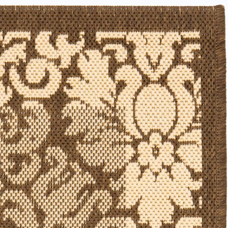 SAFAVIEH Courtyard Peggie Indoor/ Outdoor Patio Backyard Rug