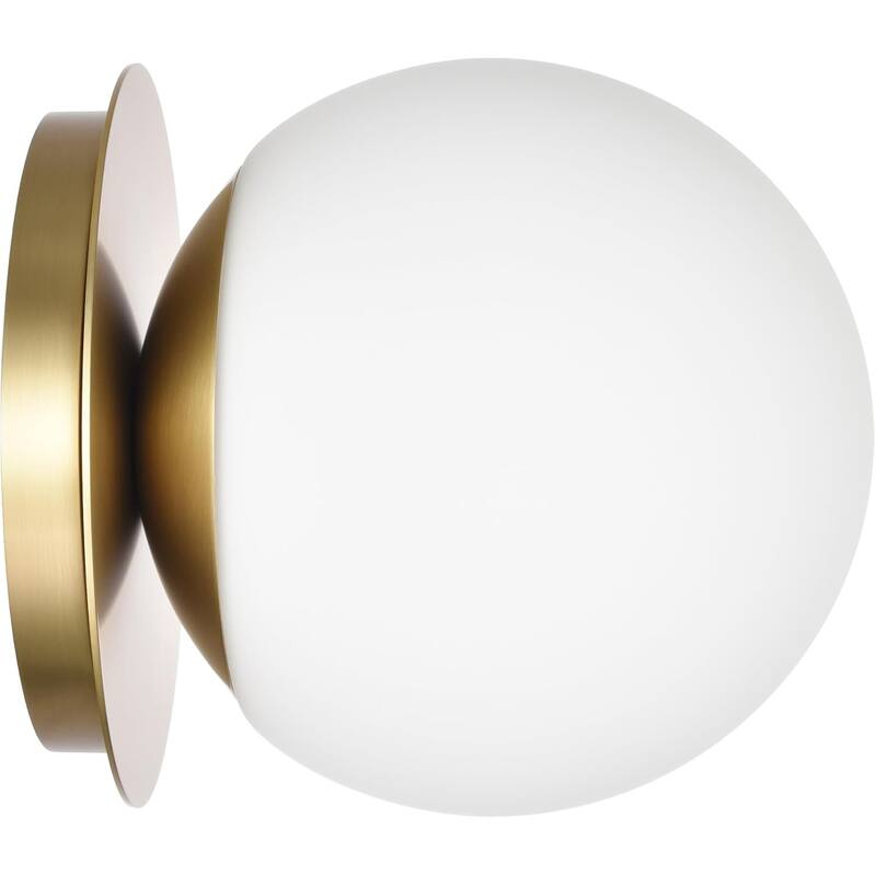 1 light vanity light aged brass wall light alloy steel, glass fixture light