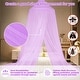 preview thumbnail 13 of 23, YEERSWAG Elegant Princess Bed Canopy Bed Curtain Nets with Luminous Stars Lights