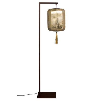 Dutchbone Suoni Gold Lantern Floor Lamp - N/A