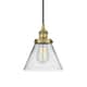 Option Brushed Brass / Clear