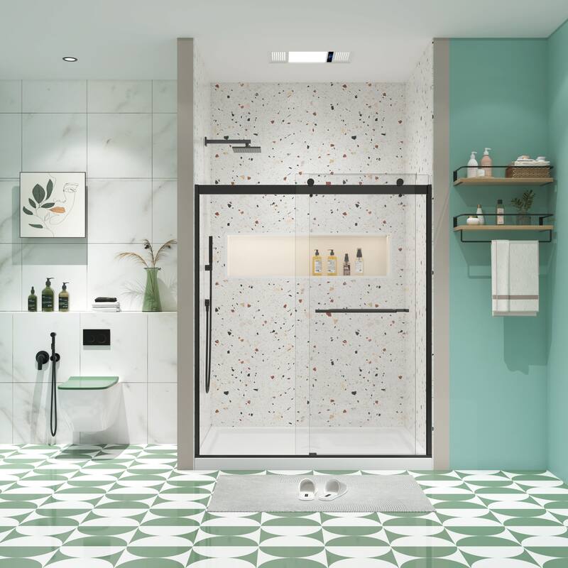 Bypass shower door, sliding door