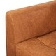 preview thumbnail 11 of 18, Poly & Bark Calle 75" Genuine Italian Leather Apartment Sofa