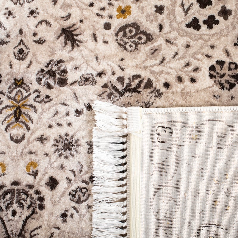 SAFAVIEH Serenity Shameera Traditional Oriental Rug with Fringe